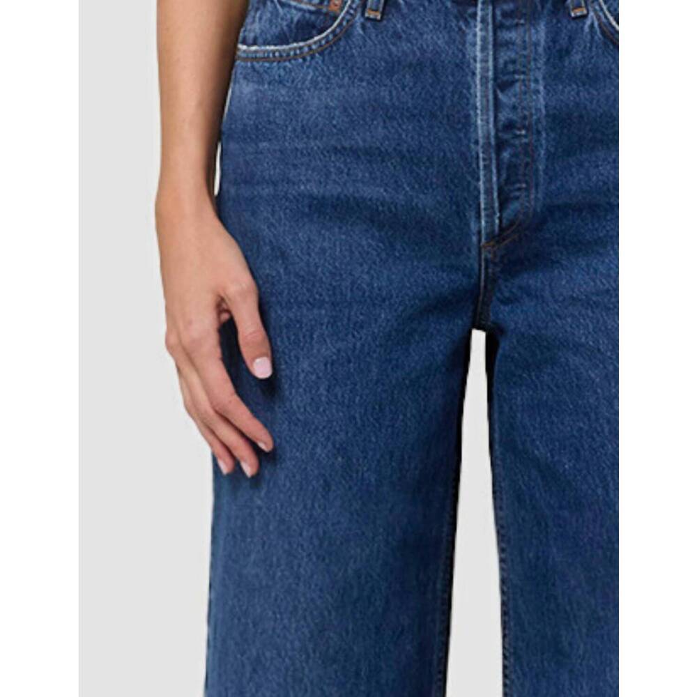 NEW AGOLDE dame straight-leg jean no cuff in enamour - Picture 3 of 3